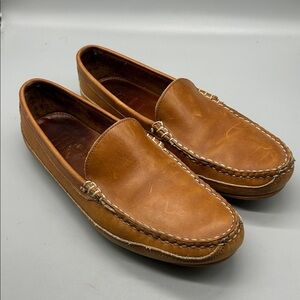 Allen Edmonds Tan Leather Loafers 11D